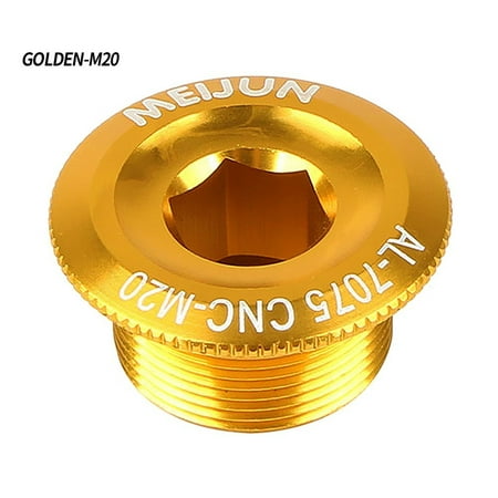 

Sufanic M20 CNC Crank Arm Fixing Bolt Cover Crankset Screws Cap For -Shimano XT XTR FSA