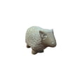 thumbnail image 2 of Kisii Soapstone Sheep Handmade White, 2 of 3
