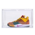 thumbnail image 6 of Plastic Shoe Box, 4/8/12x Stackable Black/ Clear Shoe Storage Box Sneaker Storage Bins Shoe Container Organizer for Women Men, 6 of 11