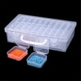 thumbnail image 4 of Various Slot Portable Beads Storage Container With Lids For Craft Organizers, 4 of 20