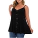 thumbnail image 2 of Top boho,Camisola con botones y cuello en V de talla grande, blusa informal de poliéster para mujer, túnica suave y cómoda para usar en casa, sopatenor, 2 of 8