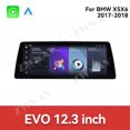thumbnail image 2 of ZWNAV Ultra-Thin 12.3 Inch Wireless CarPlay+Android Auto Retain Original Car Function Car Radio Stereo Multimedia Receiver for BMW X5/X6 2017-2018 Compatible with Original Car EVO System, 2 of 11