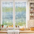 Window Graffiti Tint Graffiti Abstract Stripe Rainbow Window Privacy Film, Grey Lemon Yellow ...