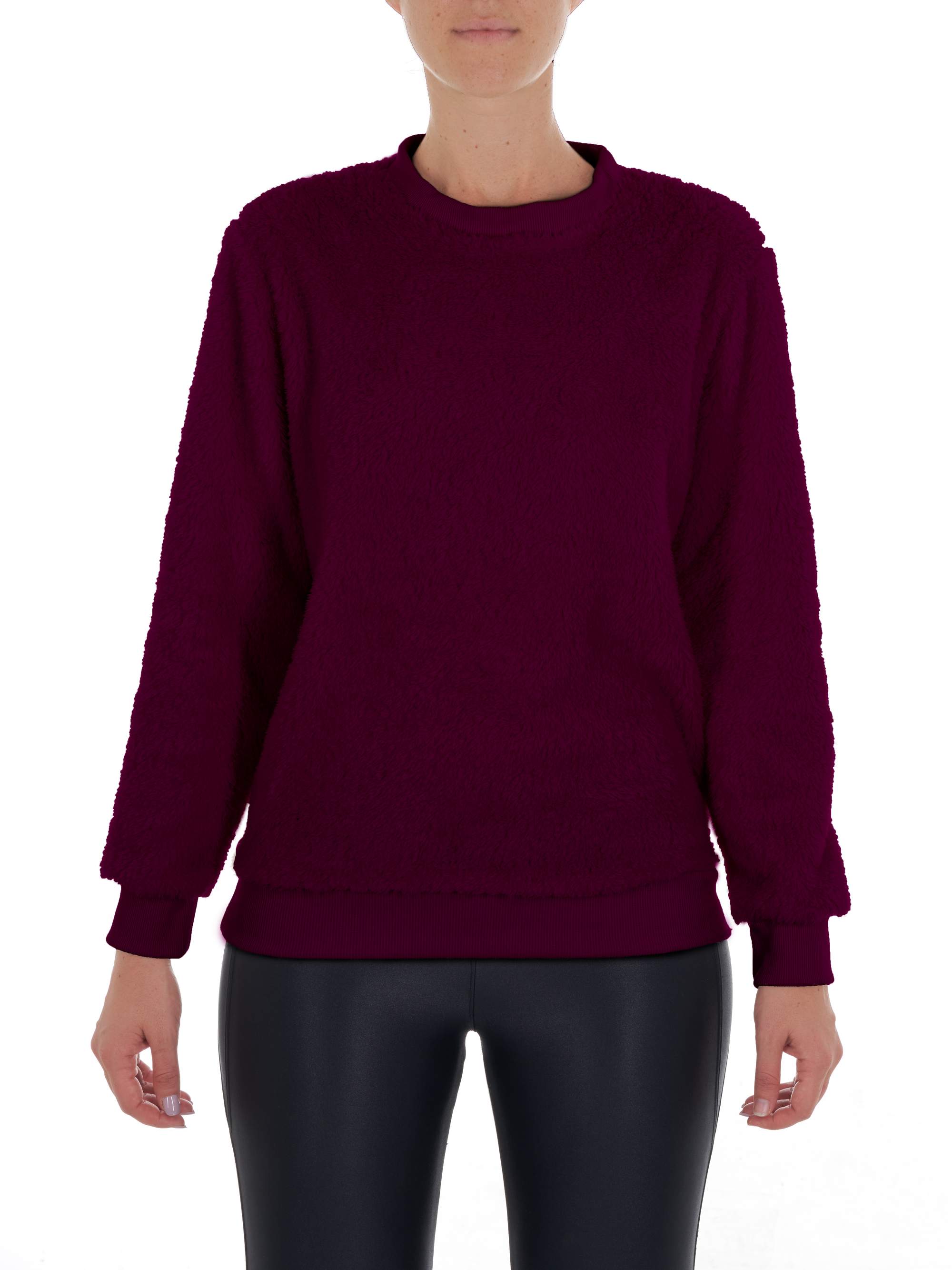 walmart fleece pullover women's