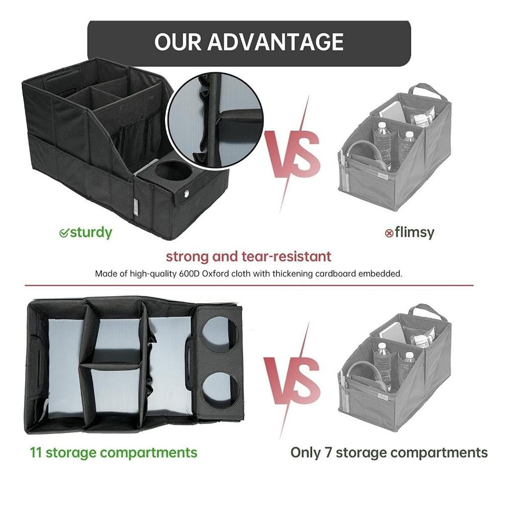 Giaone Car Travel Organizers For Kids Snacks Toy Cup Holders Honeycomb Reinforced