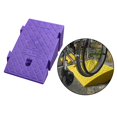 thumbnail image 4 of Baohd Portable Curb Ramp Wheelchair Threshold Ramp Kerb Ramp Non-slip 11cm Green Purple 16cm, 4 of 6