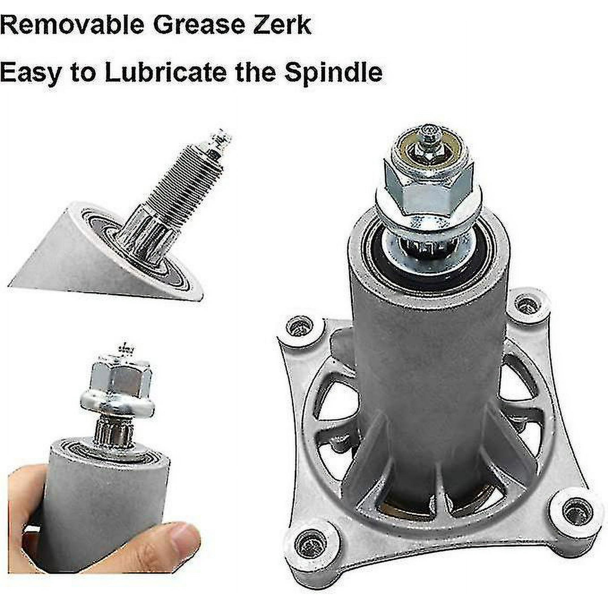187292 192870 532187281 532187292 567253301 587819701 587125401 Spindle 187292 Mandrel Assembly Lawn Mower Deck Spindle Craftsman 2200 567253301 Walmart