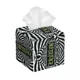 thumbnail image 2 of Custom Horror Movie Beetlejuices Tissue Box Cover PU Leather Square Tim Burton Style Facial Tissue Box Holder for Bathroom, 2 of 5