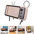 Axio Retro TV Mobile Phone Holder with Wireless Speaker Creative