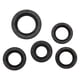thumbnail image 3 of Kit de sellos de aceite de motor de 5 piezas Resistencia al aceite de goma para scooter, ciclomotor, ATV, 4 tiempos GY6 49cc 50cc, 3 of 10