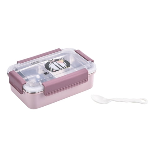 Snack Box Container Kids Lunch So-Mine Snack In The Box - Pink Llama - 12oz