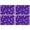 Halloween Purple Spider-2, variant on Halloween Purple Spider Web Pattern Summer Placemats Table Placemats Set Of 4-Linen Kitchen Washable Placemats Table Mats 11.8"x17.7" Non-Slip Heat Resistant