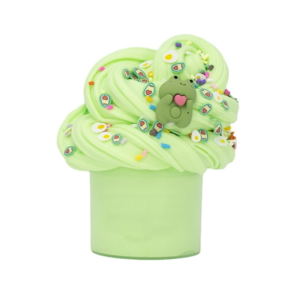 Mantequillas de nube peluda de 70 ml, arcilla de colores, juguete antiasentamientos, con accesorios, fideos de bricolaje, arcilla de colores elástica para manualidades creativas.