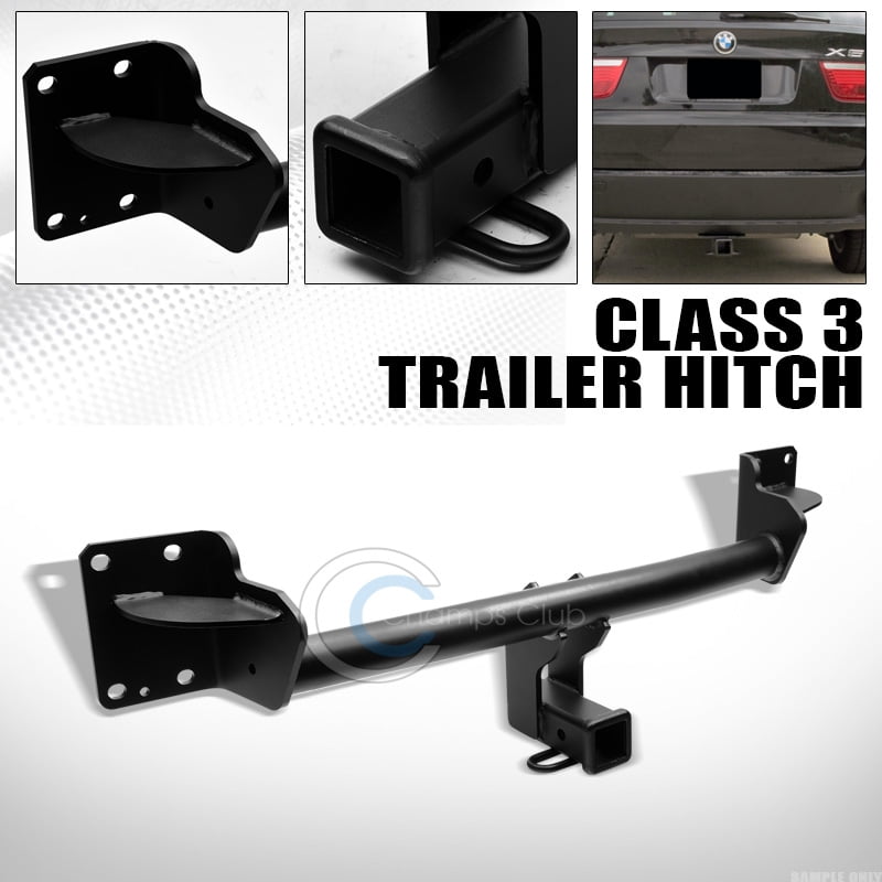 R&L Racing Class 3 Matte Black Trailer Hitch Receiver Bumper Tow 2" 07 Bmw X5 E70 Trailer Hitch