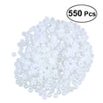 thumbnail image 1 of EeaseCA 550Pcs UV Beads Multi Color Changing Reactive Plastic Beads Glows in the Dark Clear Beads Color Magically Changing UV Reactive Pony Beads for Jewelry Making, 1 of 4