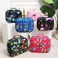 thumbnail image 2 of PENGXIANG Lunch Box Bag Waterproof Large Capacity Dust-proof Heat Preservation Easy to Carry Foldable Bento Box Bag for Camping, 2 of 8
