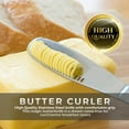 Amerteer Stainless Steel Butter Spreader Knife 3 In 1 Kitchen Gadgets