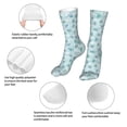 thumbnail image 3 of Salouo Sea Turtle Pattern Fun Novelty Crew Socks,Casual Athletic Socks Neutral Socks, 3 of 7
