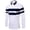 A-White210, variant on Bibifish Mens Polo Shirts Thick Black White Horizontal Striped Block Shirts Mens Fall Winter Weekend Casual Tops