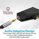 thumbnail image 5 of Adaptador de vuelo de avión con Bluetooth 5.3, transmisor A2DP para auriculares inalámbricos con cancelación de ruido Aonic 40 50, 5 of 5