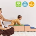 thumbnail image 4 of ECR4Kids SoftZone Junior Little Me Climb Crawl and Slide, Beginner Playset, Earthtone, 3-Piece, 4 of 9