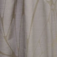thumbnail image 4 of Designart 'Golden Colored Marble Design II' Mid-Century Modern Curtain Panel, 4 of 5