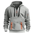 thumbnail image 1 of pstuiky Camisas suaves de manga larga para hombre, Sudadera deportiva informal con capucha y mangas largas para hombre top de hombre xxl, 1 of 6