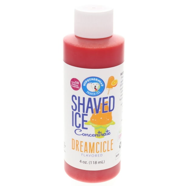 Hypothermias Dreamcicle Snow Cone Unsweetened 🍧 Flavor Concentrate 4 fl