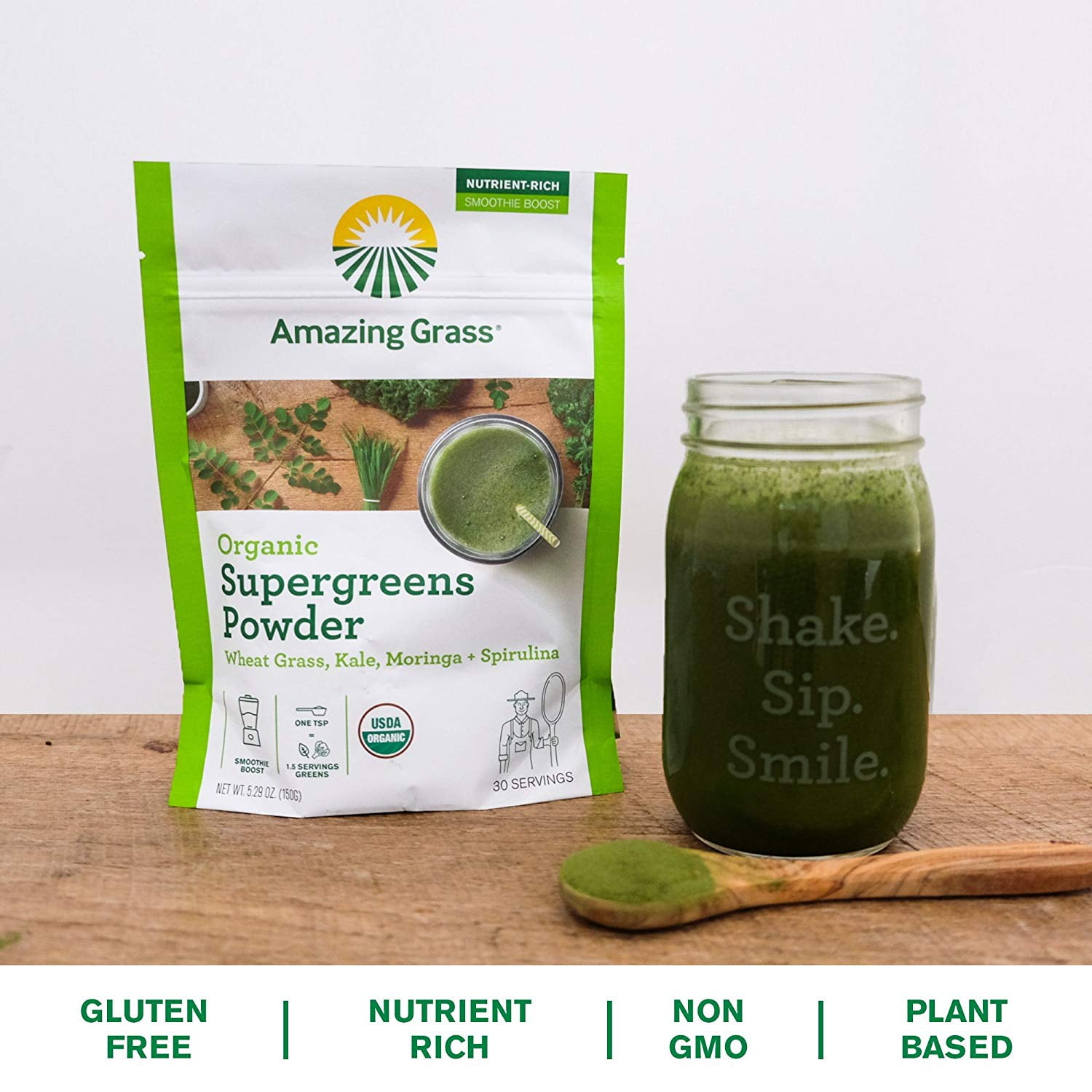 Amazing grass top supergreens powder