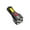 Black, variant on HIBIBUD 5.5" Silver Tactical Flashlight,High Lumens Rechargeable COB Side Light for Outdoor