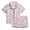 Pink Sky Bunny, variant on Women’s Mommy and Me Notch Collar Top and Shorts Family Matching Pajama Set, Sizes XS-3X