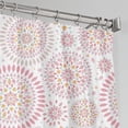 thumbnail image 2 of Homi Drapes 100% Blackout Curtain Triple Pinch Pleat Thermal Insulated Room Darkening Spill Proof Machine Washable Window Treatment Panels (1 Panel, 52x84, Mandala), 2 of 8