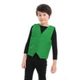 thumbnail image 2 of Toptie Kid Vest Volunteer Activity Waistcoat Party Costume Vests - GREEN, 2 of 8