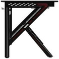 thumbnail image 4 of Patiojoy K-Shape Gaming Desk Computer PC E-Sports Table w/ Cup Holder Hook Black, 4 of 10