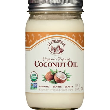 La Tourangelle, Organic Virgin Unrefined Coconut Oil, 30 fl oz (887 ml ...