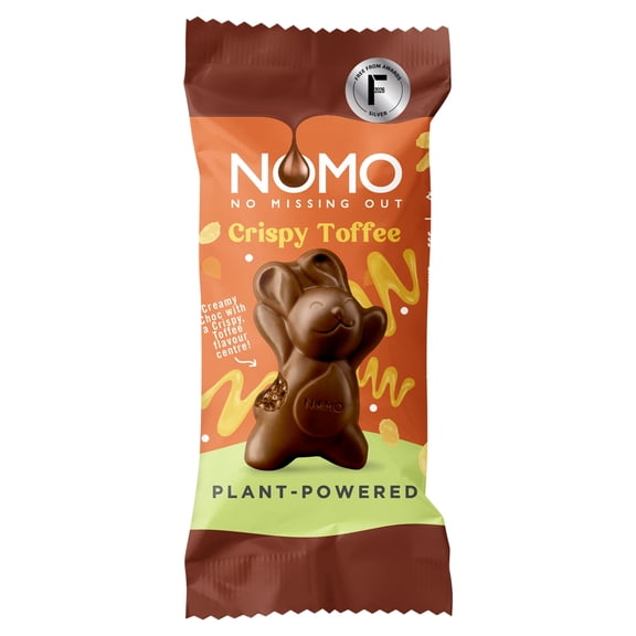 NOMO Crispy Toffee Bunny 25G, Imported from Britain