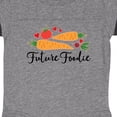 thumbnail image 3 of Inktastic Future Foodie Cute Vegetable Boys or Girls Baby Bodysuit, 3 of 4