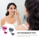 thumbnail image 5 of EeaseMX 4 borlas de algodón con forma de corazón para maquillaje facial. Herramienta de maquillaje., 5 of 7