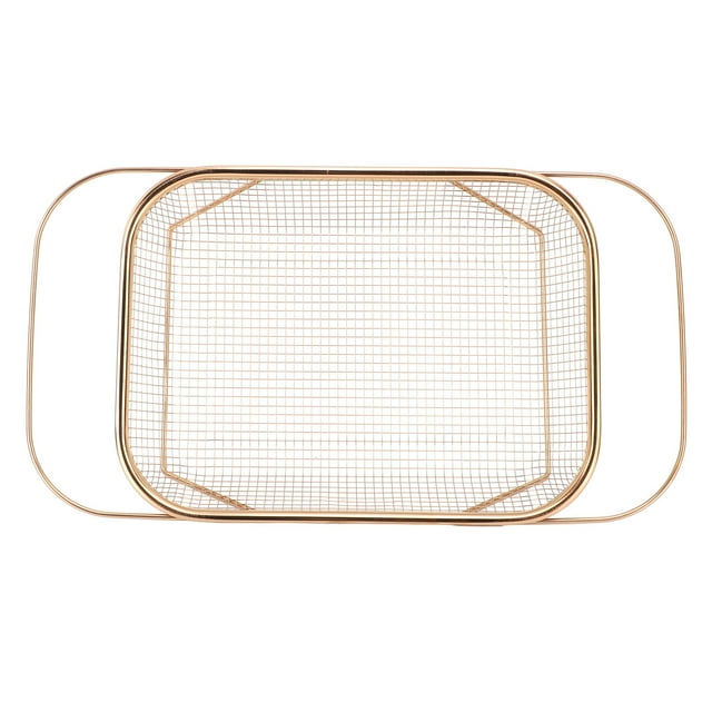 Over the Sink Colander Strainer Basket, Stainless Steel Fine Mesh Colander Strainers with Extendable Handles, Strain, Drain, Rinse Fruits, Vegetables, Home Kitchen Essentials