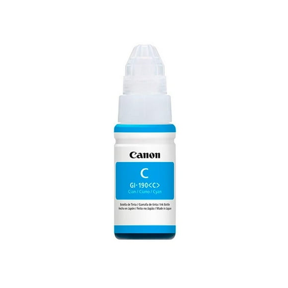 Tinta Canon Pixma GI-190 Cian