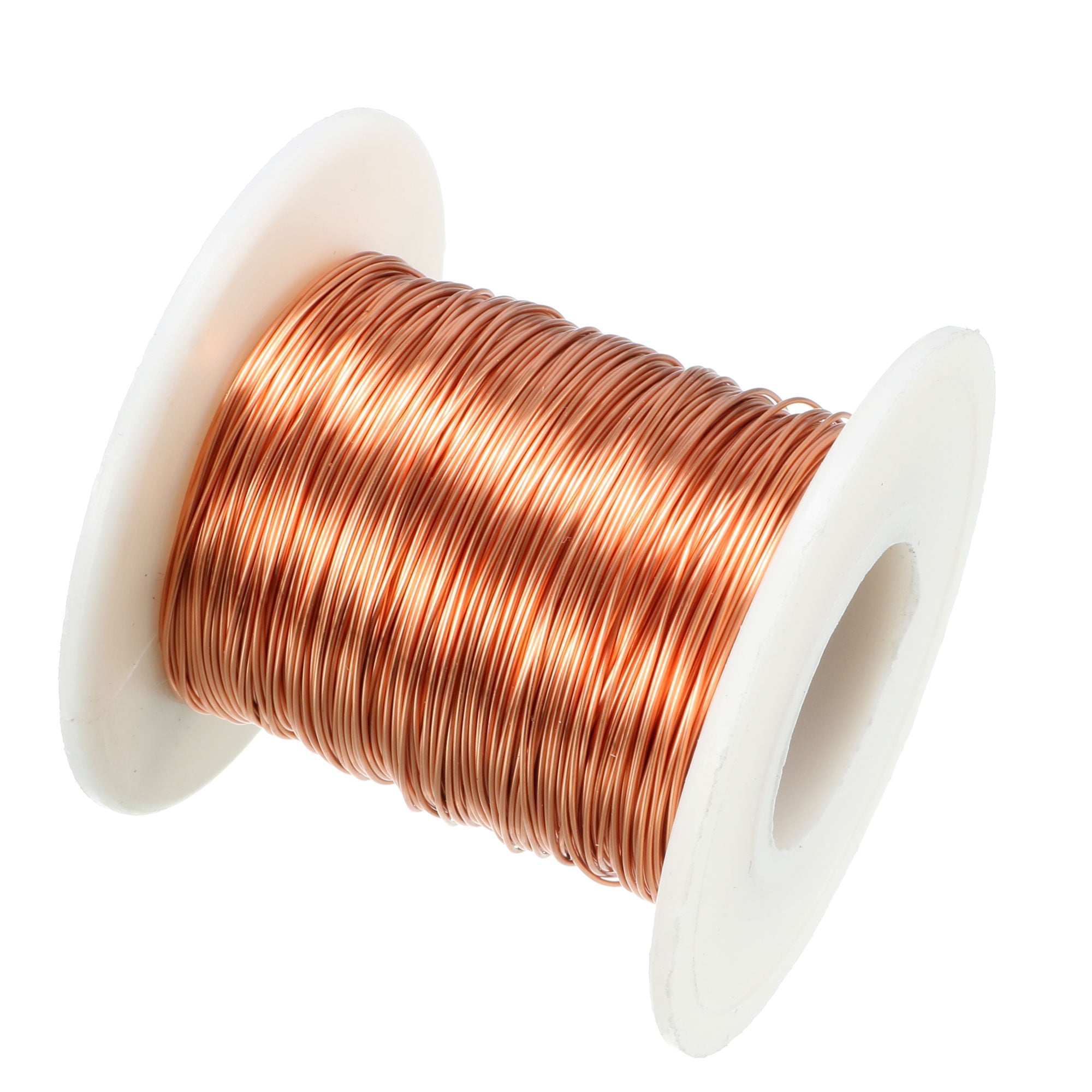 16 AWG Gauge Enameled Copper Magnet Wire 5.0 lbs 631' Length 0.0520" 155C Red 