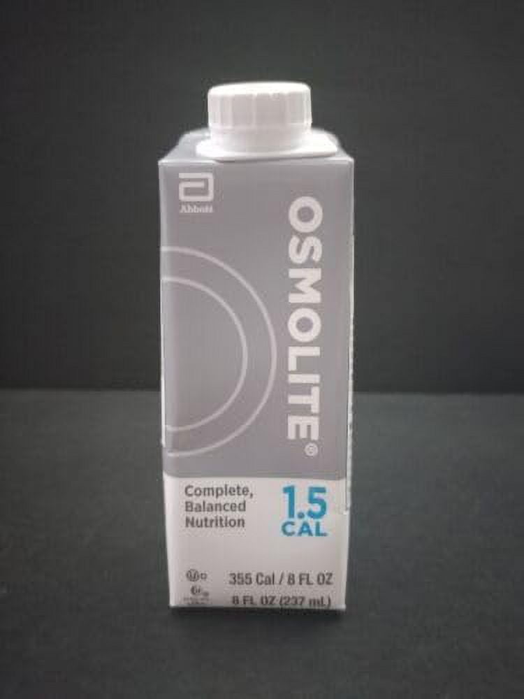 Osmolite 1.5 Cal High-Protein, High-Calorie Nutrition Drink Case of 24, Unflavored, 8 Oz, 24 Count