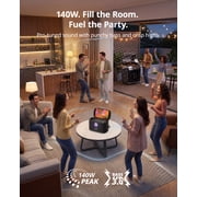 Ikarao Karaoke Machine with Lyrics Display Screen for Adults,Professional Karaoke System with 2 Wireless Mics for TV Home Outdoor Party