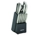thumbnail image 1 of Juego de bloques de cuchillos Farberware de acero inoxidable estampado, 15 piezas, 1 of 9
