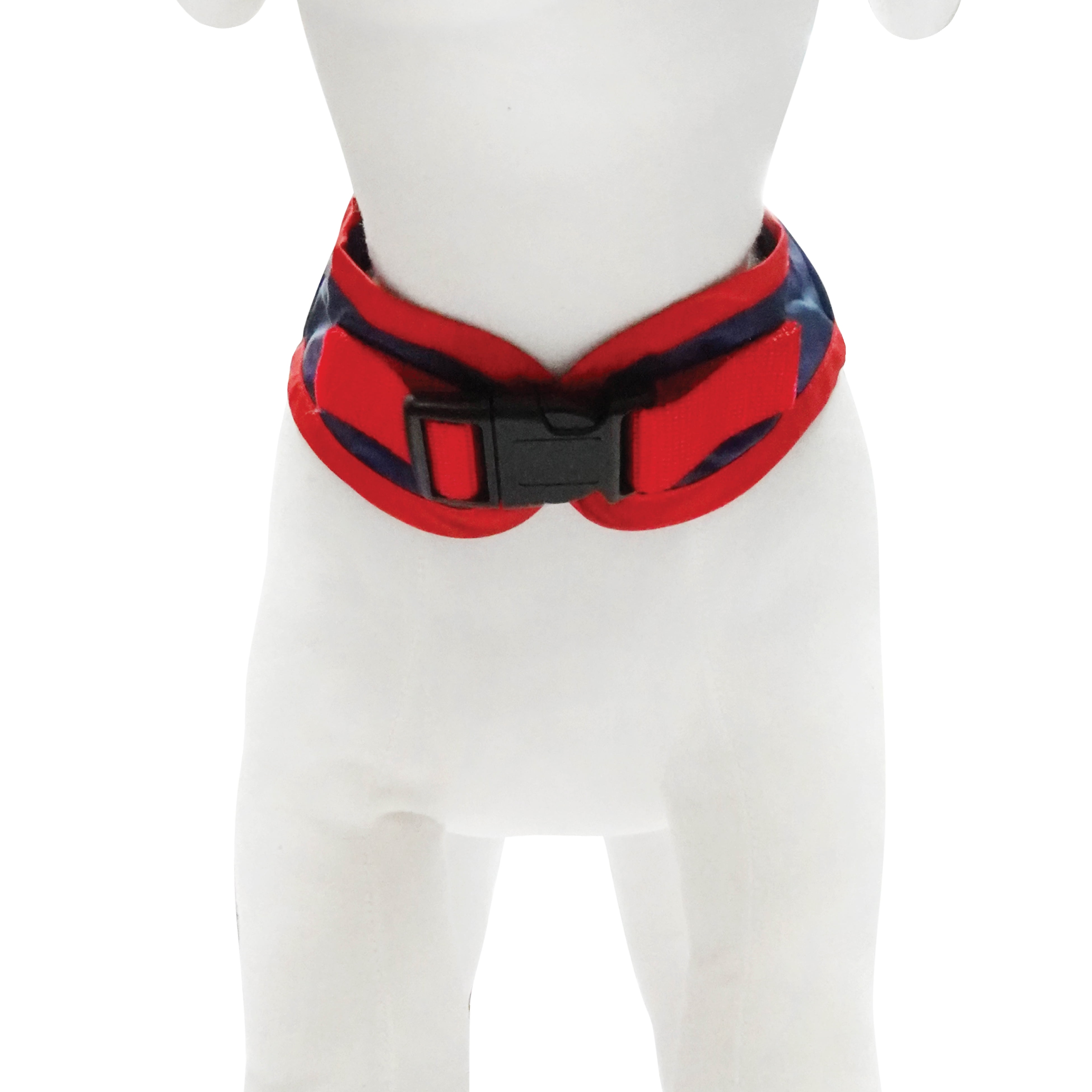 Best Furry Friends Harness for Dogs or Cats, Red White & Cute, Large/X-Large