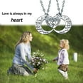 thumbnail image 2 of Visland Gifts for Mom I Love You to The Moon and Back Mother Daughter Women Necklaces Pendant, 2 of 7