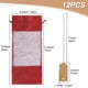 thumbnail image 3 of Bolsa de Regalo para Botella de Vino Shintop de Arpillera con Cordón, Paquete de 12 Piezas, 3 of 8