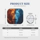 thumbnail image 3 of Fotbe Red And Blue Fire Lion Juego de 2 Piezas de Parasoles para Parabrisas | Bloqueador Solar para Auto | Accesorios Plegables para Protección Solar Interior-Small, 3 of 6