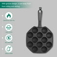 Tersarium Takoyaki Pan 12 Molds Cast Iron Takoyaki Maker Skillet
