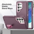 thumbnail image 5 of TECH CIRCLE for Samsung Galaxy S26 Edge 3-Layer PC+TPU+PC Case with KickStand Slim Heavy Duty Rugged Shock-Absorbent Tough Durable Cover,D, 5 of 8